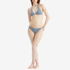 Fruity Booty Women's Marina Bikini Bottom in Navy/White