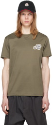 Moncler Khaki Patch T-Shirt