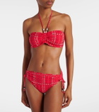 Marant Etoile Prudige printed mid-rise bikini bottoms