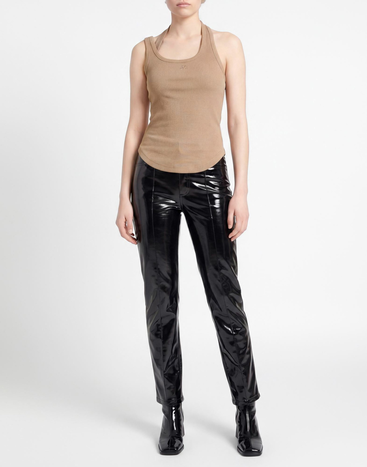 Courrèges Womens Top Light brown