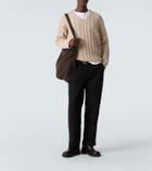 Studio Nicholson Airport leather-trimmed tote bag