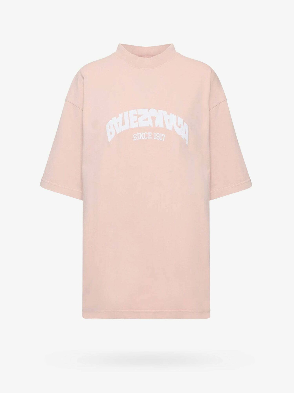 Balenciaga T Shirt Pink Womens Balenciaga