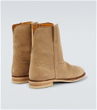 Auralee - Suede ankle boots