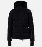 Moncler Grenoble Guyane hooded down ski jacket