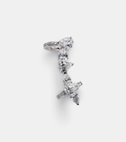 Repossi Serti sur Vide 18kt white gold ear cuff with diamonds