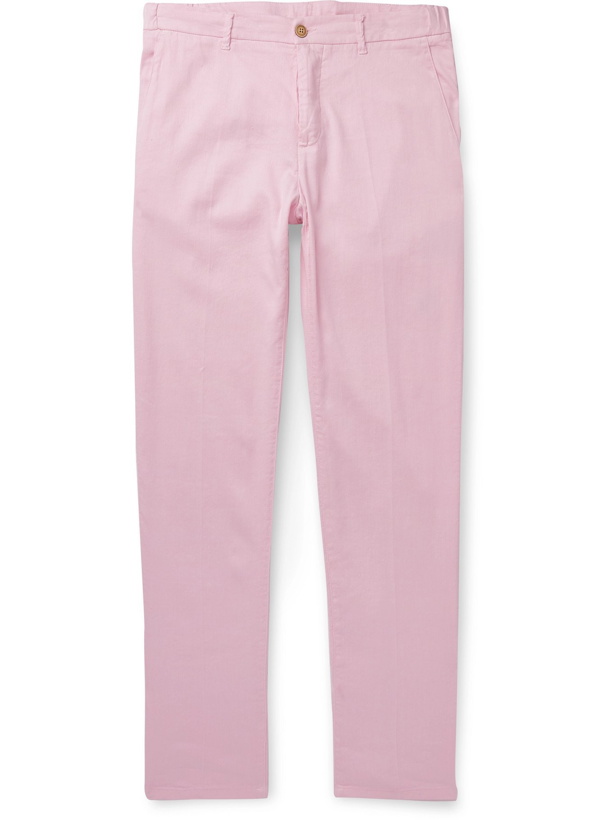 Photo: ALTEA - Dumbo Linen-Blend Trousers - Pink