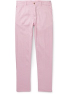 ALTEA - Dumbo Linen-Blend Trousers - Pink
