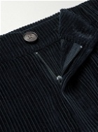 A Kind Of Guise - Vali Straight-Leg Cotton-Corduroy Trousers - Blue