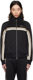 Ferragamo Black Sporty Track Jacket
