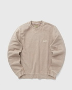 Woolrich Garment Dyed Crewneck Beige Sweatshirts