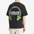 Boiler Room Men's Piercing T-Shirt in Black