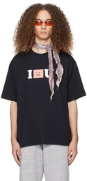 Acne Studios Black Printed T-Shirt