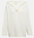 Valentino VGold cashmere hoodie