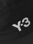 Y-3 - Logo-Print Shell Cap - Black