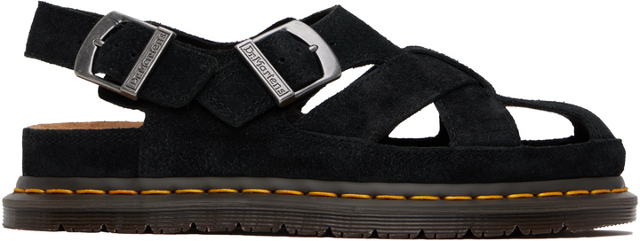 Photo: Dr. Martens Black Archive Fisherman Suede Sandals