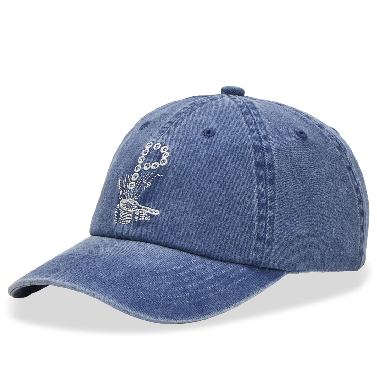 END. x Palmes Men's Racquet 6-Panel Cap in Navy 