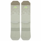 Adidas Running Men's adidas x Labrum Run Socks in Wonder Silver Sesame Yellow