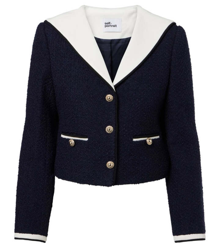Photo: Self-Portrait Bouclé jacket