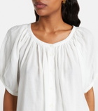 Dôen June cotton-blend top