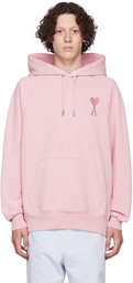 AMI Paris Pink Ami de Cœur Hoodie