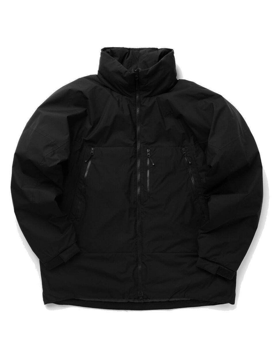 Goldwin Gore Tex Windstopper Puffy Mil Jacket Black - Mens ...