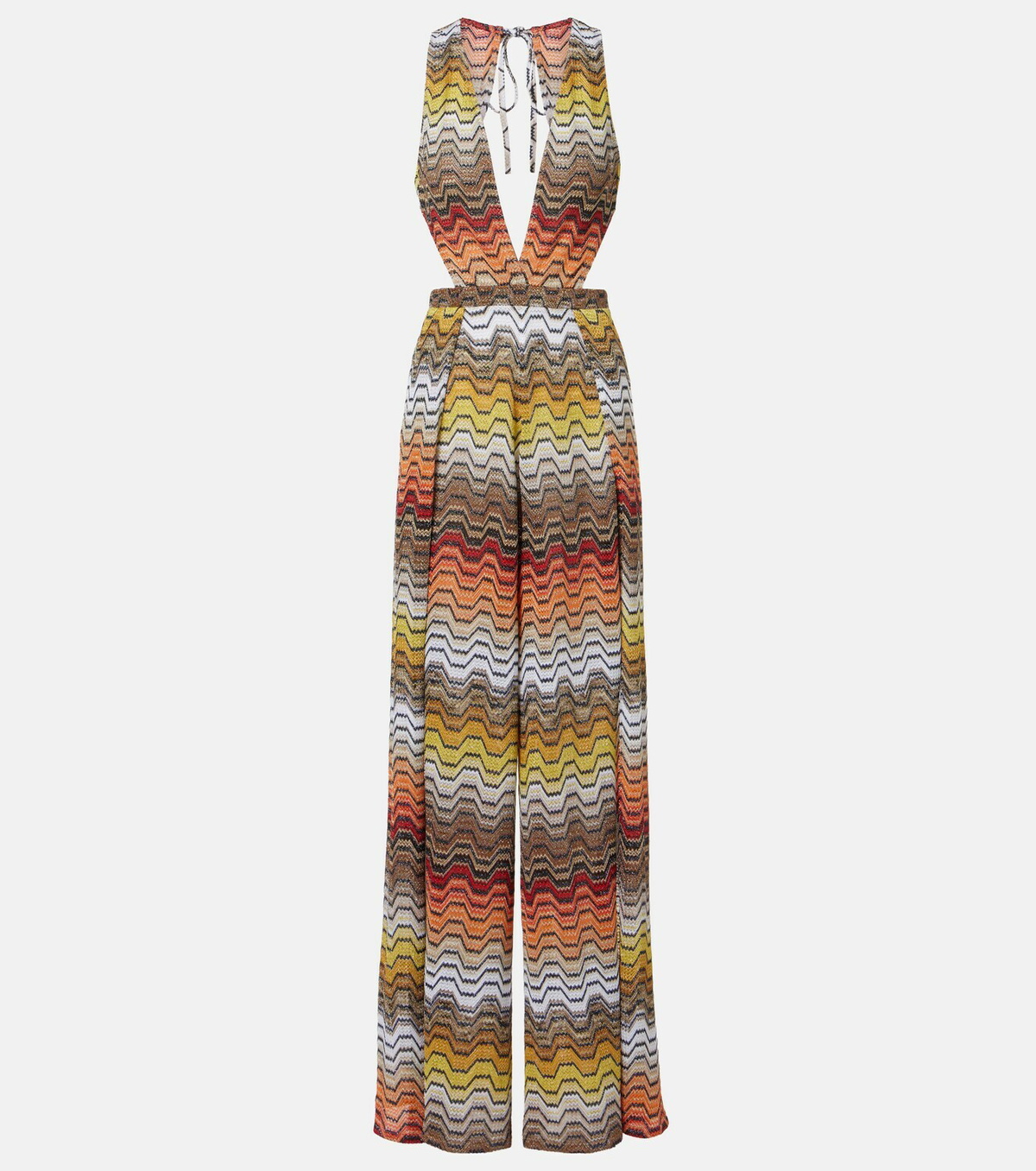 Missoni Wave lamé jumpsuit
