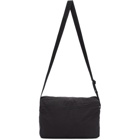 Bottega Veneta Black Intrecciato Packable Messenger Bag