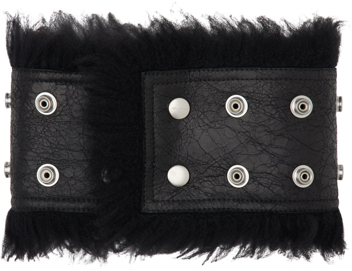 Photo: Rick Owens Black Concordians Strobe Neck Band