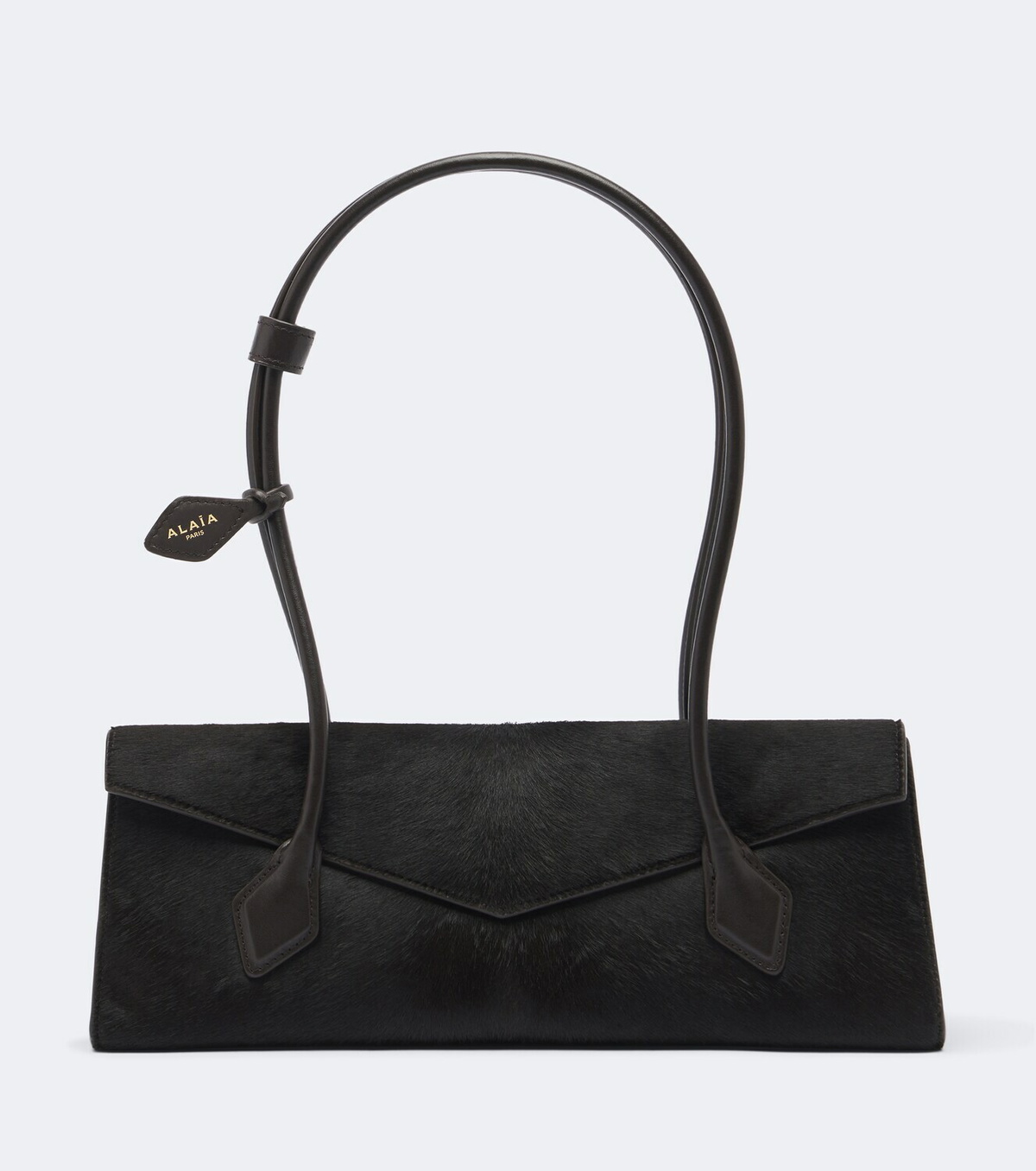 Alaïa Le Teckel Medium calf hair shoulder bag