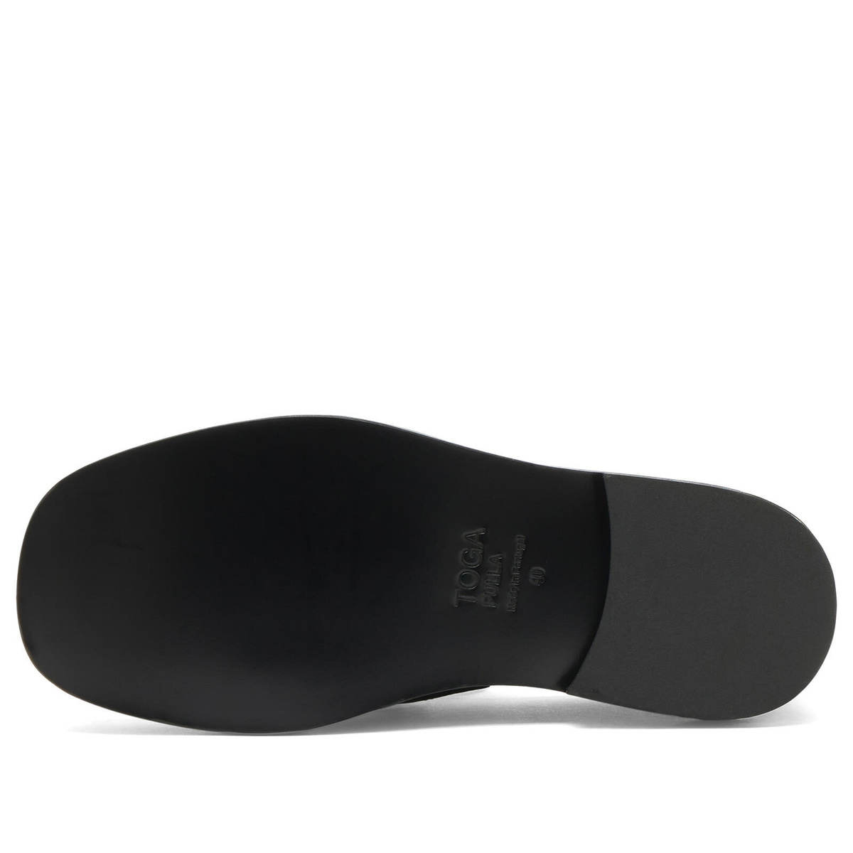 Toga Pulla Women's Toga Archives Leather Loafer in Black