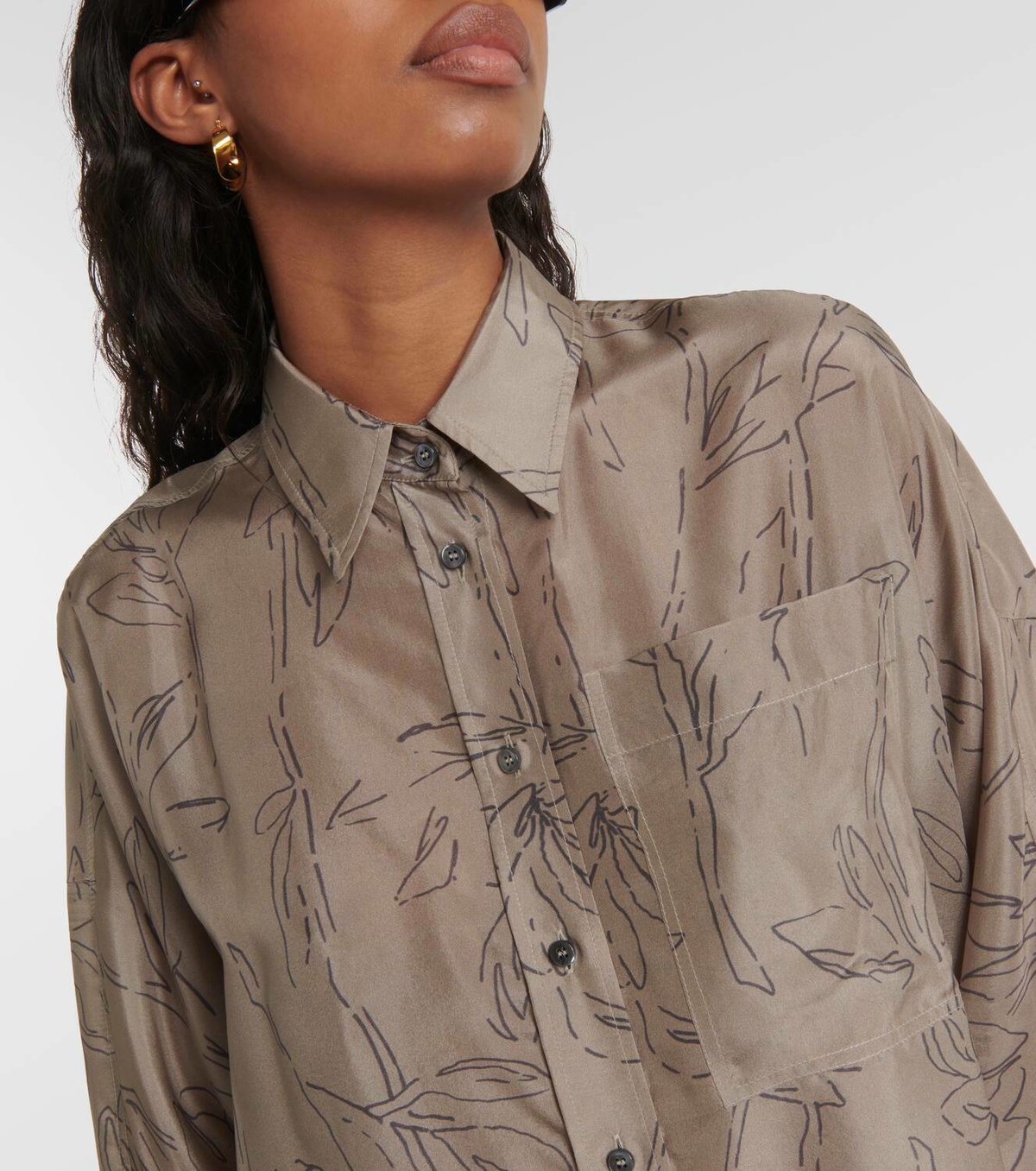 Brunello Cucinelli Silk shirt Brunello Cucinelli Brunello Cucinelli Silk shirt Brunello Cucinelli