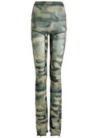 Knwls Halcyon Printed Stretch-jersey Leggings Green