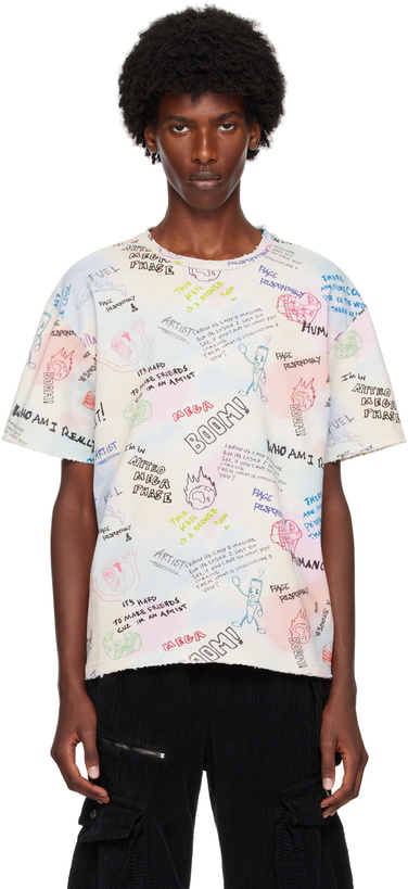Photo: Members of the Rage Multicolor Cudis Colors & Sketches T-Shirt