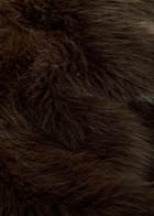 Staud Casimira Faux fur Jacket Brown