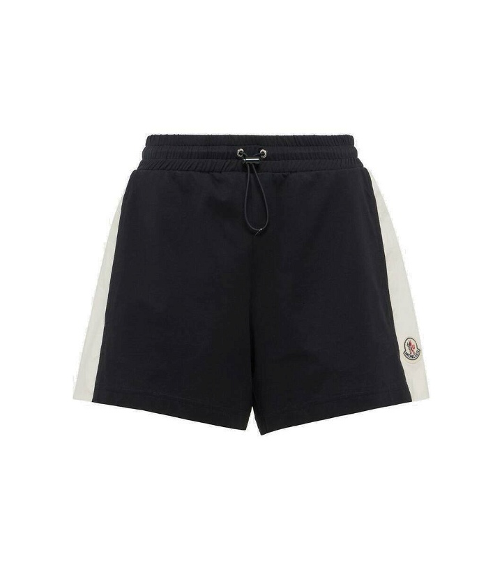 Photo: Moncler Logo cotton shorts
