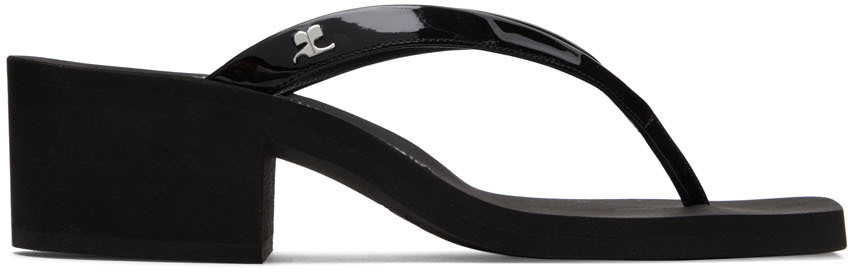 【関税&送料込】Courreges Sandals Black Courrèges Mesh Sandals | Black | FARFETCH
