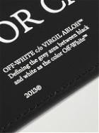 Off-White - Bookish Printed Leather Cardholder