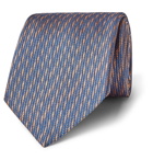 Charvet - 7.5cm Silk-Jacquard Tie - Blue