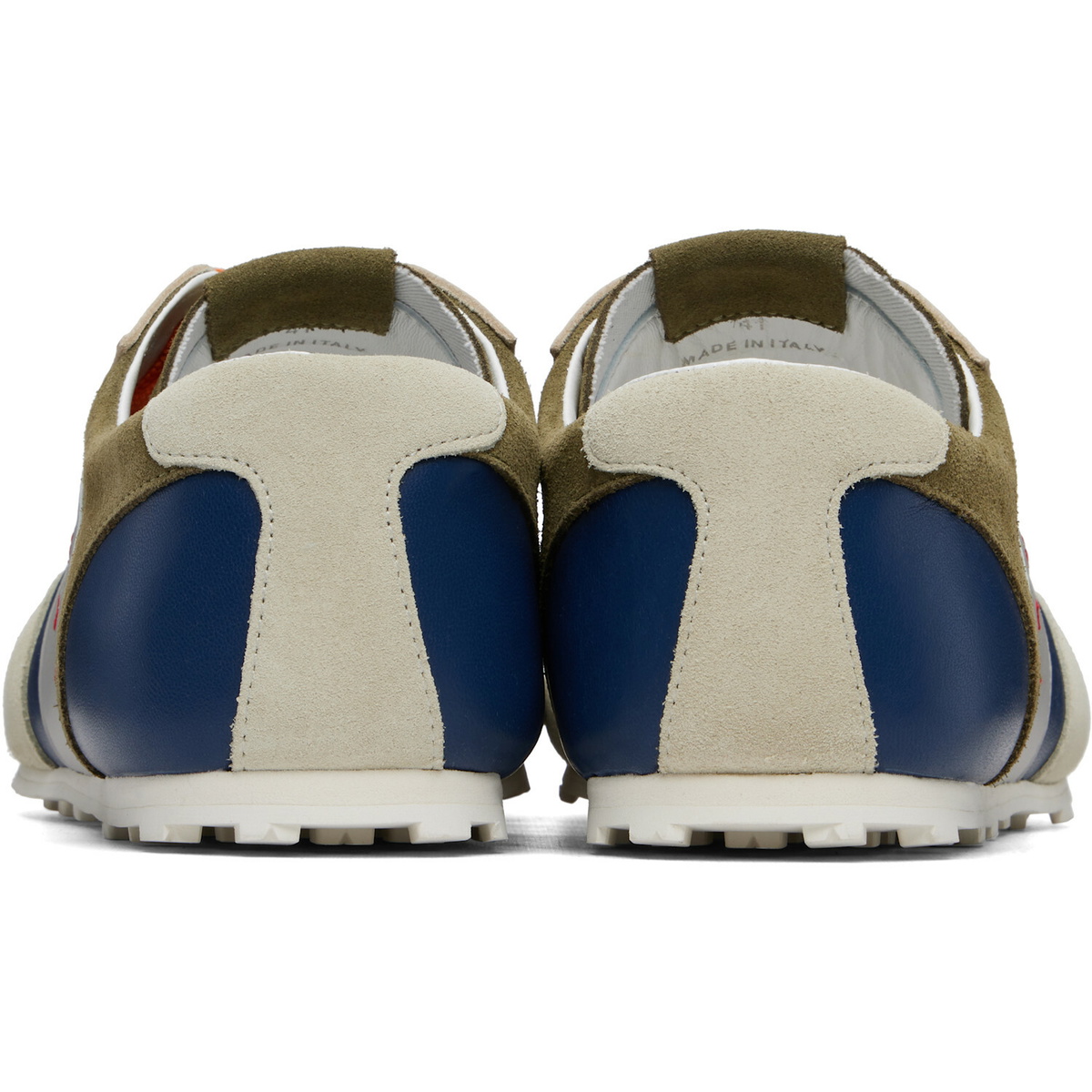 Marni Navy & Gray Softy Soccer Sneakers