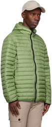 Stone Island Green Packable Down Jacket