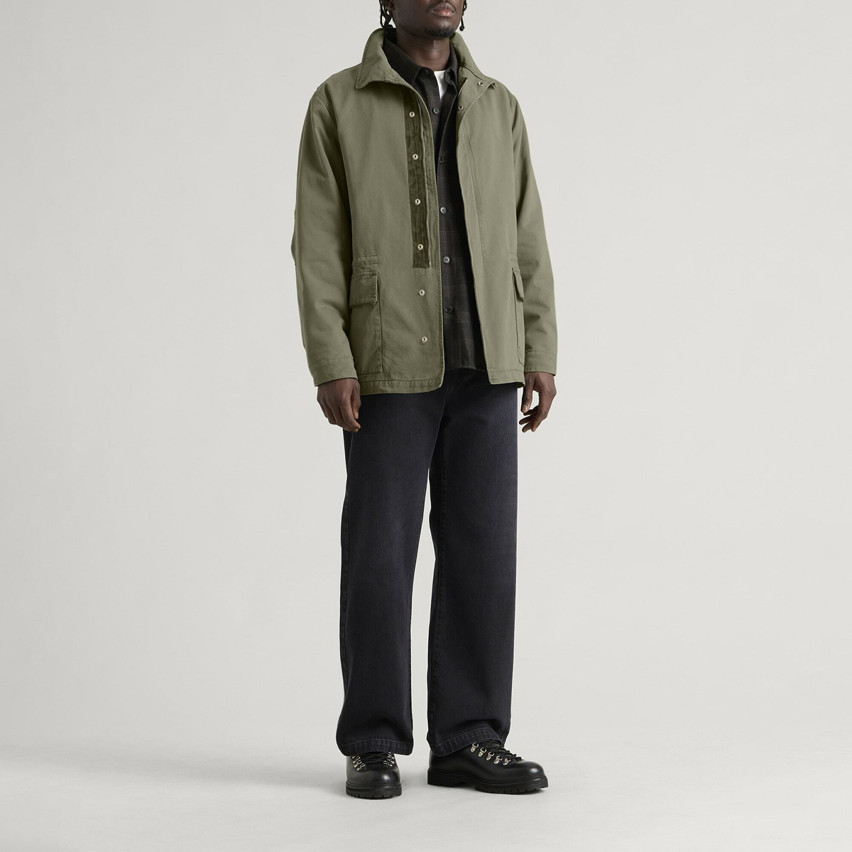 Carter Young Men's Hayes Field Jacket in Field Green