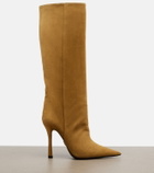 Gucci Naomi suede knee-high boots