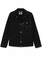 Junya Watanabe MAN Black Contrasting Shirt Jacket