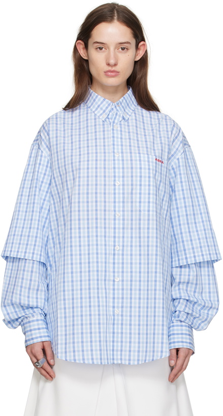 Photo: ABRA Blue Check Shirt