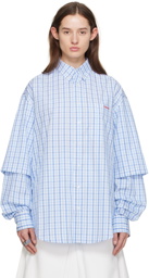 ABRA Blue Check Shirt