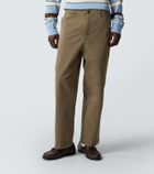 Frame Cotton twill chinos