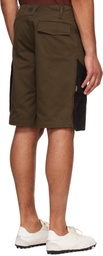 Olly Shinder Brown Gardiner Shorts