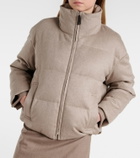 Max Mara The Cube Destino cashmere down jacket
