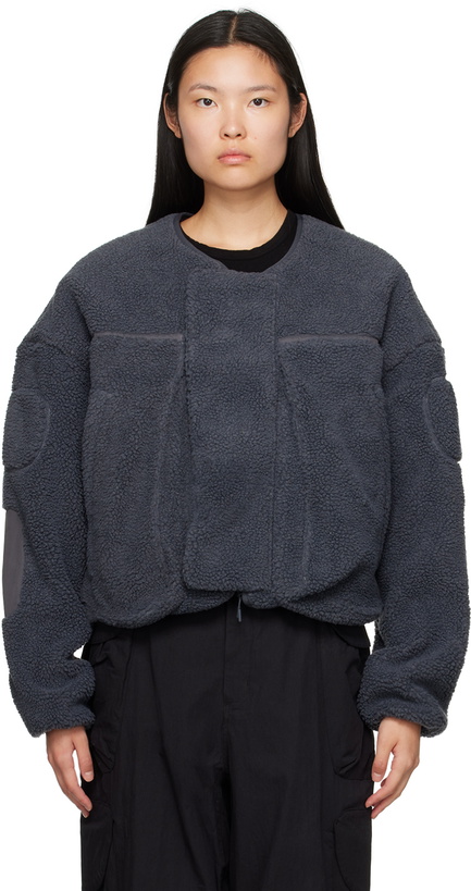 Photo: Entire Studios Gray Fluffy Jacket