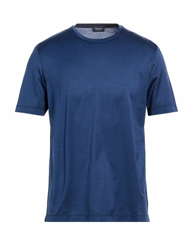 Photo: Drumohr Mens T-shirt in Navy